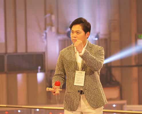 三山ひろし、けん玉125人達成でギネス世界記録更新<紅白本番>