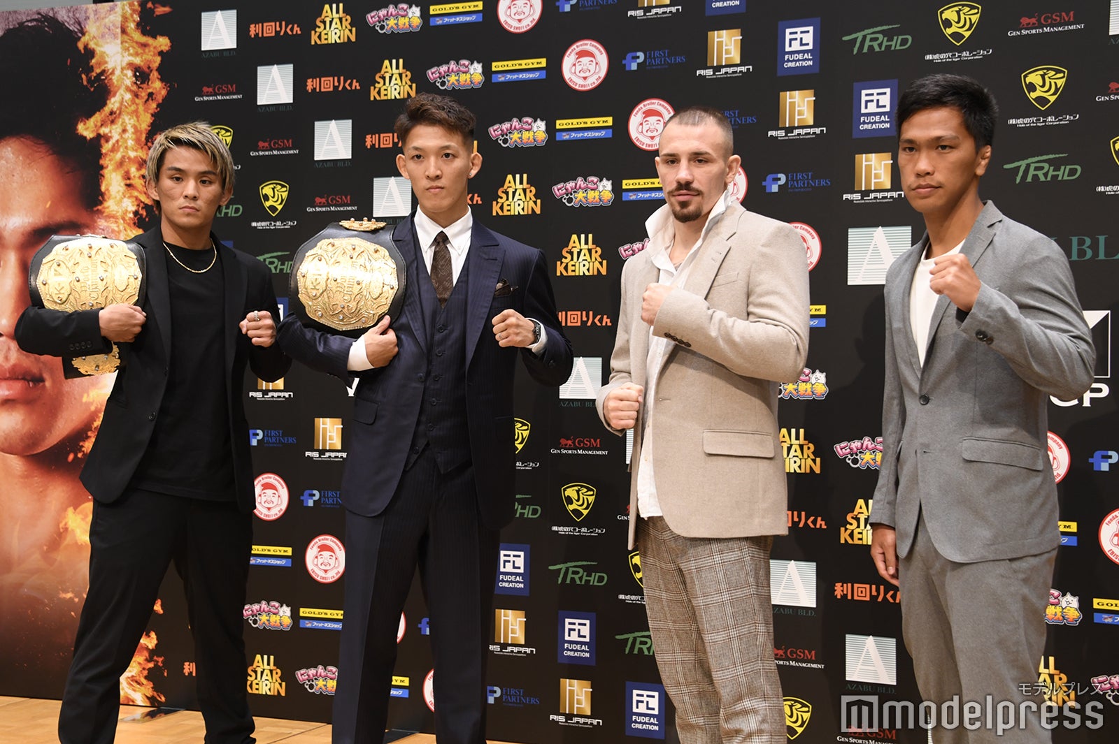「AZABU PRESENTS K-1 WORLD GP 2023～スーパー・ウェルター級＆女子フライ級ダブルタイトルマッチ～」前日会見より（C）モデルプレス