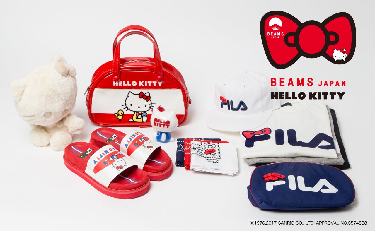 ハローキティ×ビームスジャパンのコラボがお披露目 どこか懐かしいデザインにキュンとする