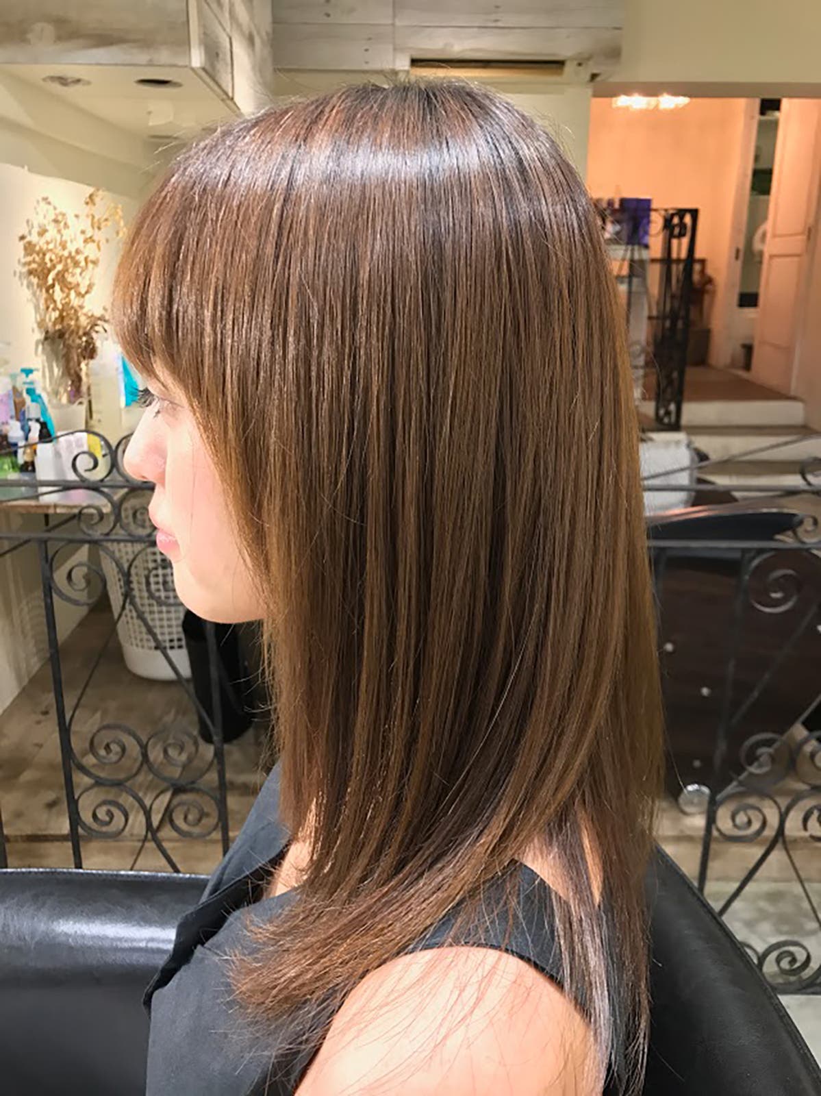 肩のハネもなし