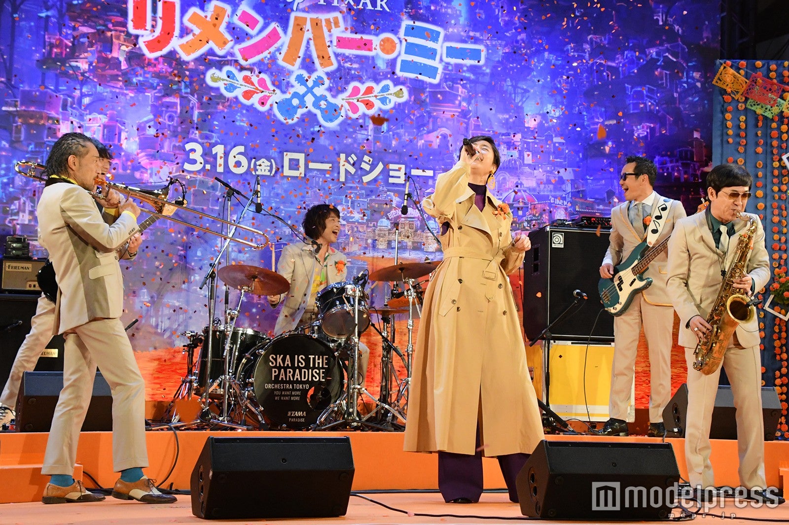 シシド・カフカ＆東京スカパラダイスオーケストラ （C）モデルプレス