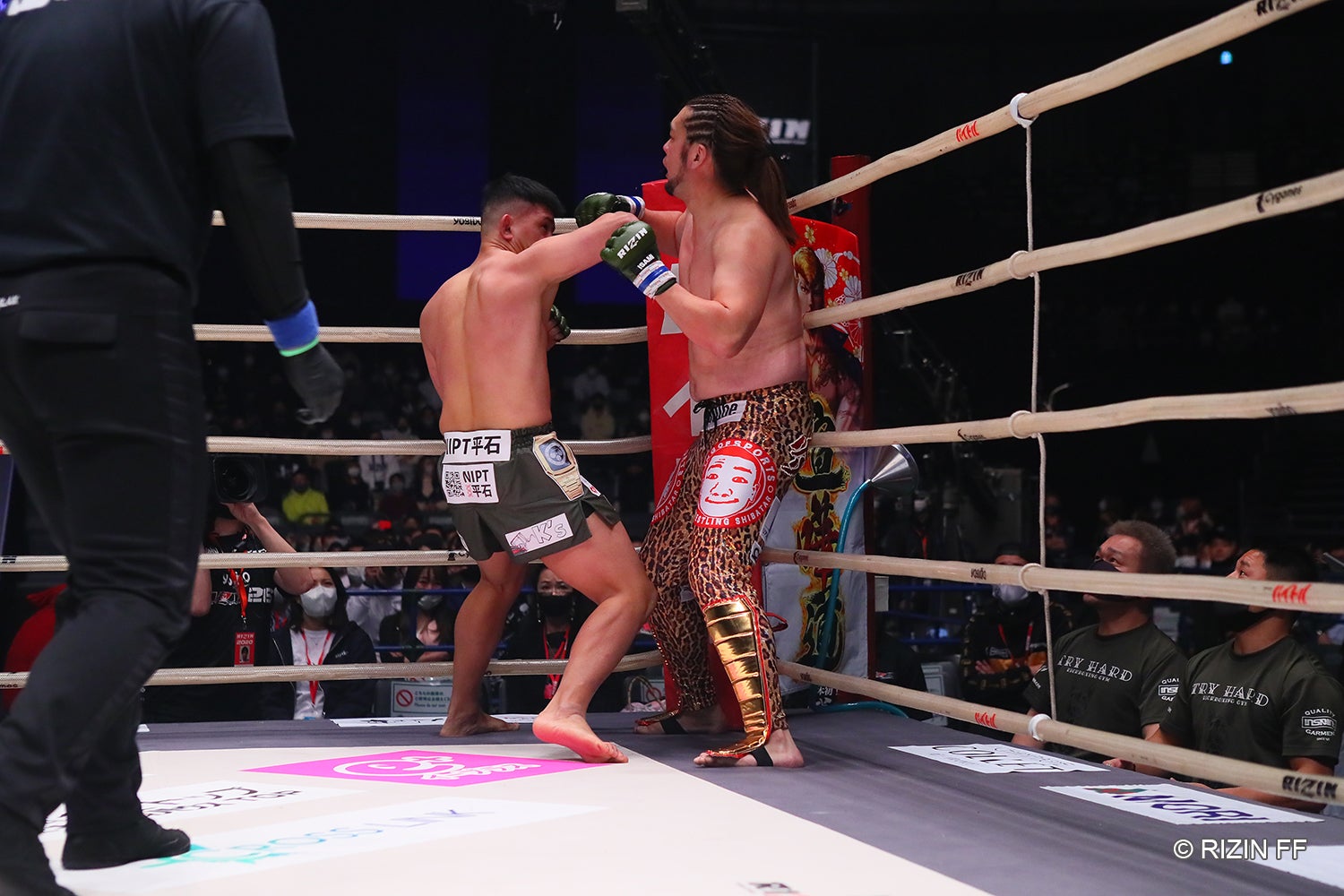 シバターVSHIROYA（C）RIZIN FF