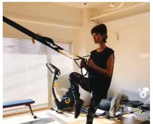 山田優、ストイックなトレーニング動画に「細いのにすごい」「努力の賜物」と称賛の声