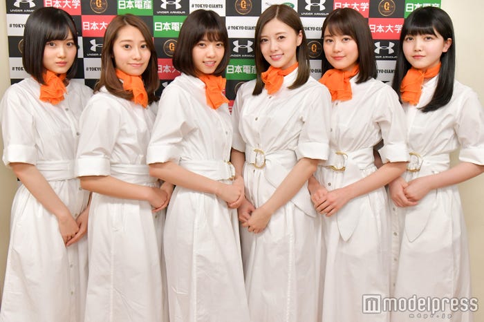 山下美月、桜井玲香、西野七瀬、白石麻衣、生田絵梨花、久保史緒里(C)モデルプレス