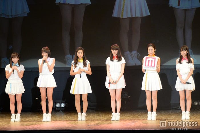 Re:ガールズ(左から)愛内みさ、千畝あずみ、ayumi、福井有彩、yui、白石柚月