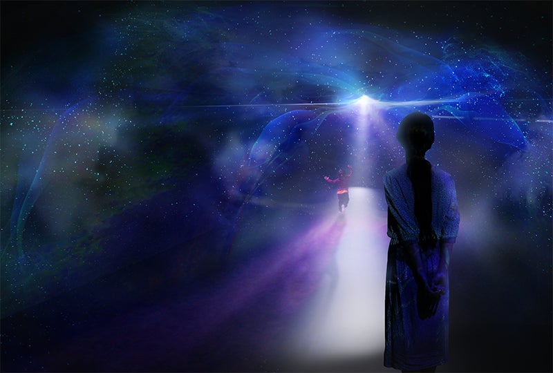 OCEAN BY NAKED 光の深海展／画像提供：アカツキライブエンターテインメント