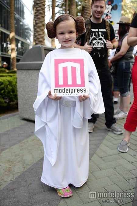 「スター・ウォーズ」プリンセス・レイアの仮装