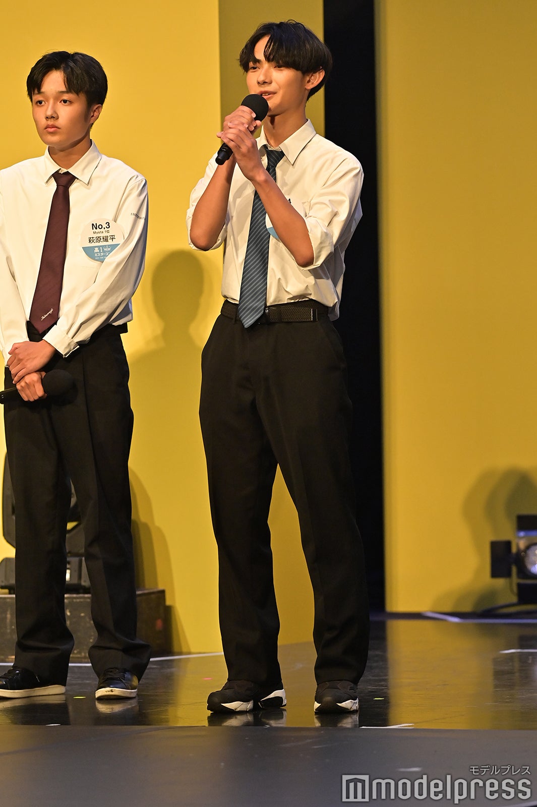 「高一ミスターコン2021」ステージの様子（C）モデルプレス