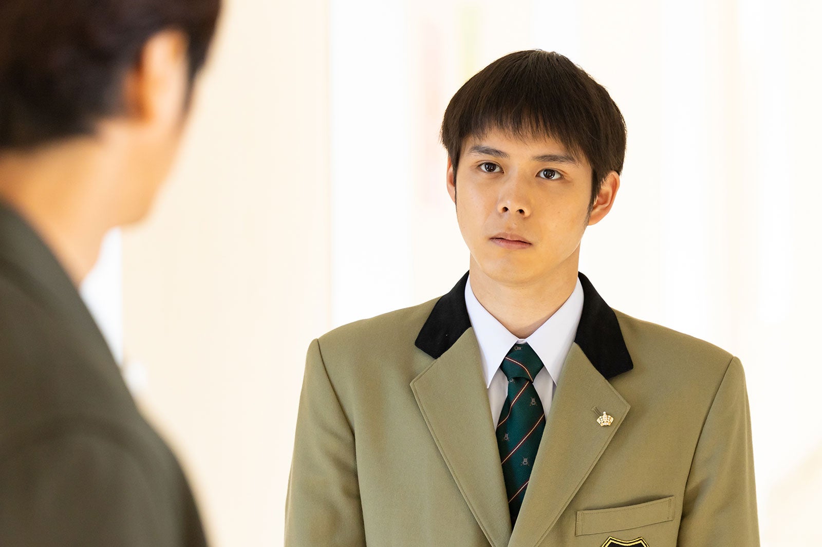  細田佳央太／「もしも、イケメンだけの高校があったら」第2話より（C）テレビ朝日