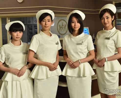 堀北真希、ナース姿公開 主演ドラマ新キャスト発表