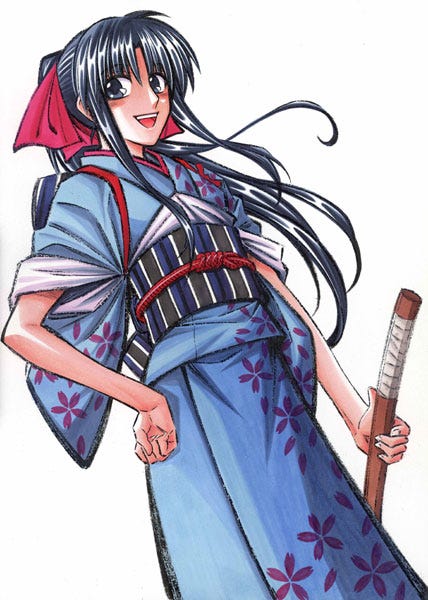 武井咲が演じる神谷薫(C)和月伸宏/集英社