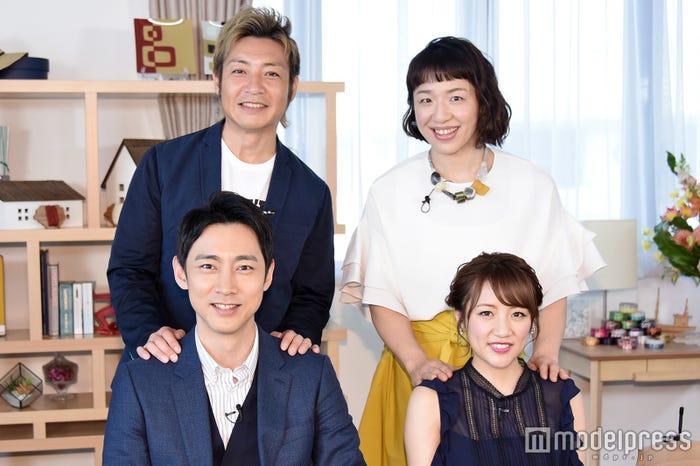 (左から時計回りに)つるの剛士、浜口京子、高橋みなみ、小泉孝太郎 (C)モデルプレス