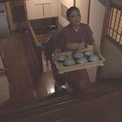 「仕事ハッケン伝」(NHK総合)に出演する押切もえ