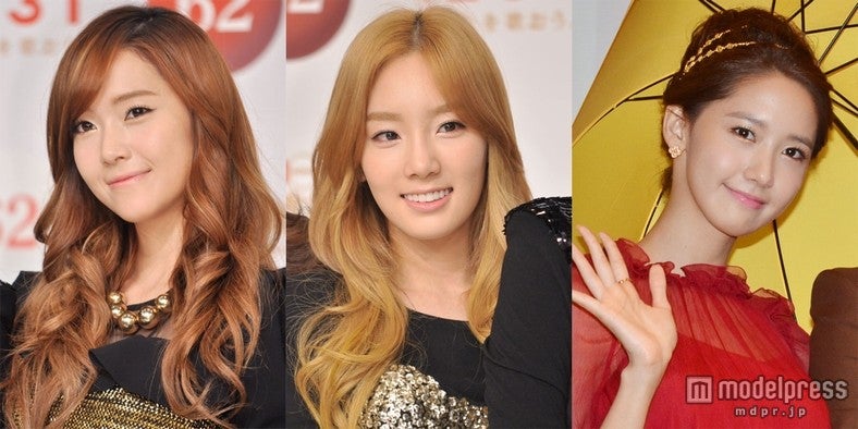 少女時代の3名が「世界で最も美しい顔100人」にランクイン