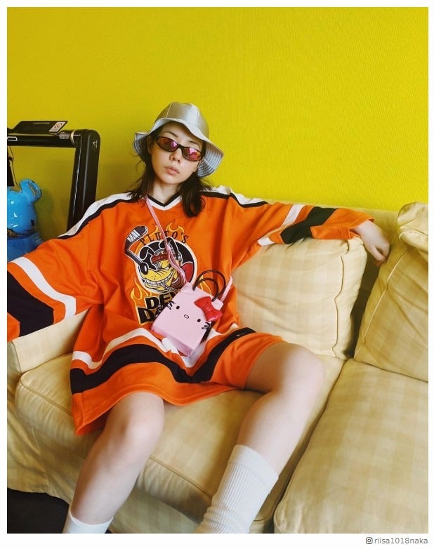 仲里依紗、息子撮影写真に「母ちゃんこんな風にみえてんのか」