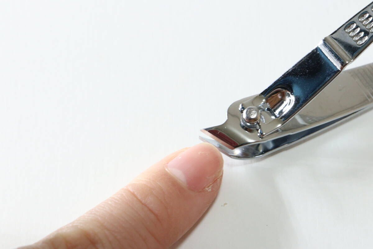 ダイソー 爪切り(E) ダイソーの爪切り(E)の使用例