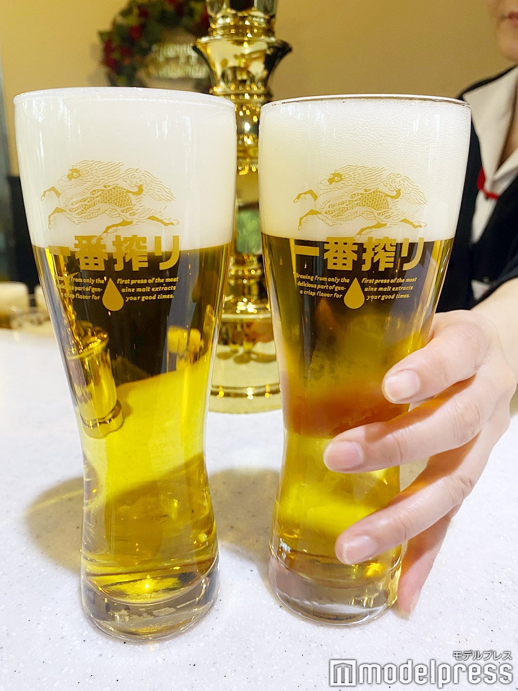 工場直送の「キリン一番搾り生ビール」（C）モデルプレス