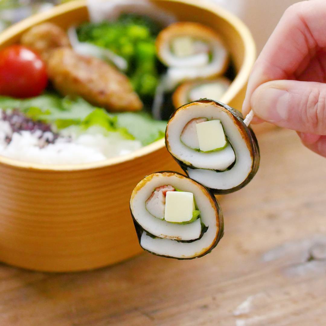 お弁当の隙間に！ちくわのり巻き