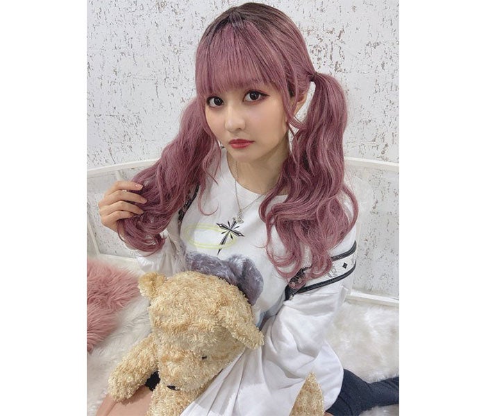 林ゆめ ピンクツインテールのヘアスタイルで 地雷メイク に挑戦 モデルプレス