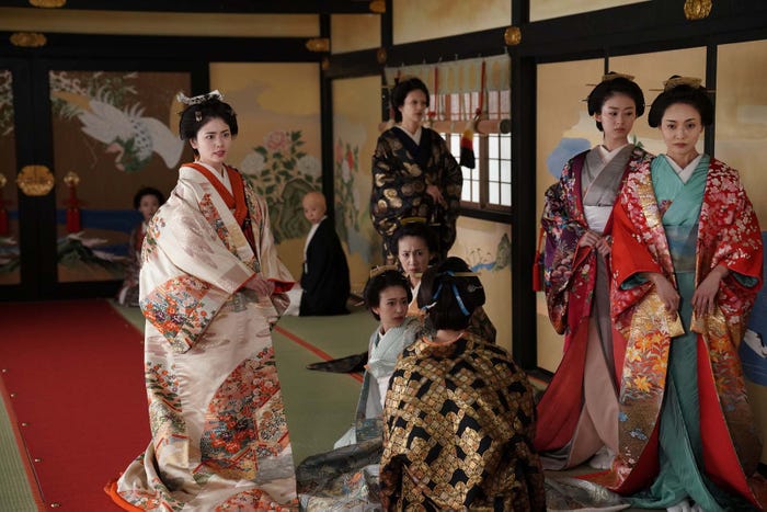 小芝風花ら「大奥」第6話より(C)フジテレビ