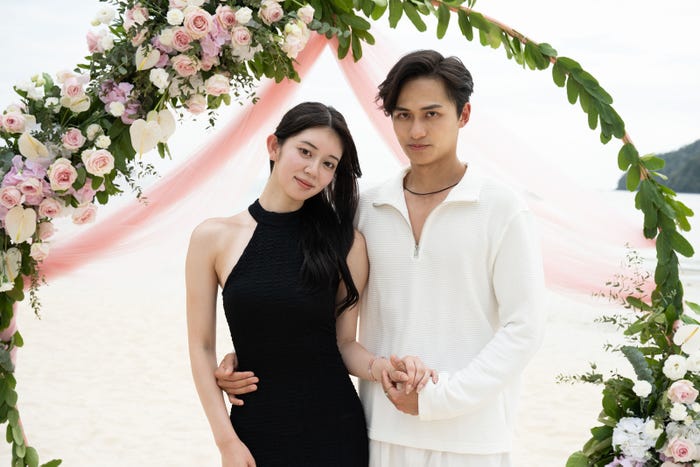 上原沙弓理、SHUN『シャッフルアイランド Season5』モデルプレス独占カット(C)AbemaTV, Inc