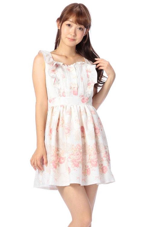 お城花柄ワンピース「LIZ LISA」7,948円(税込)