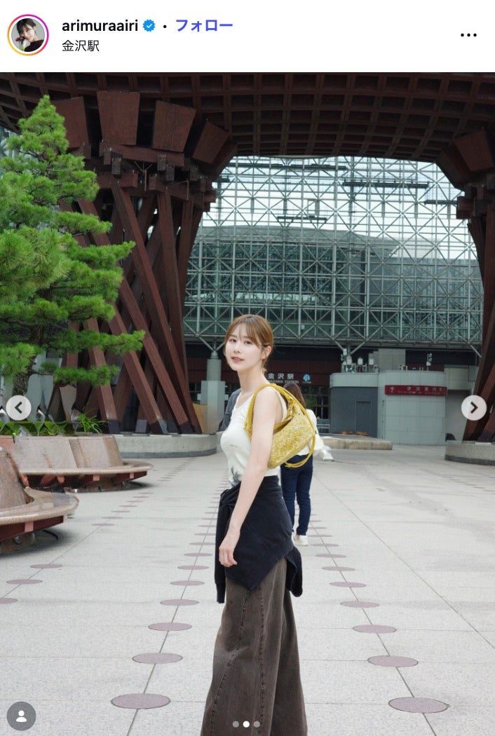 有村藍里Instagramより