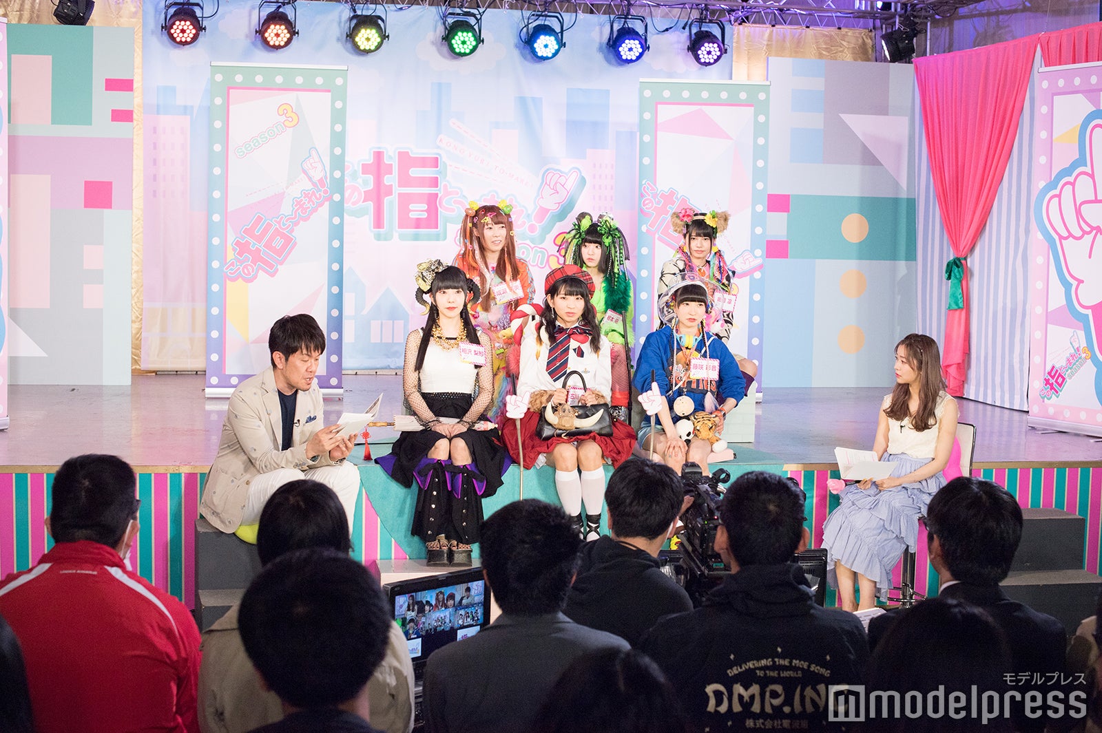 でんぱ組.inc「この指と～まれ！season3」収録の様子 （C）モデルプレス