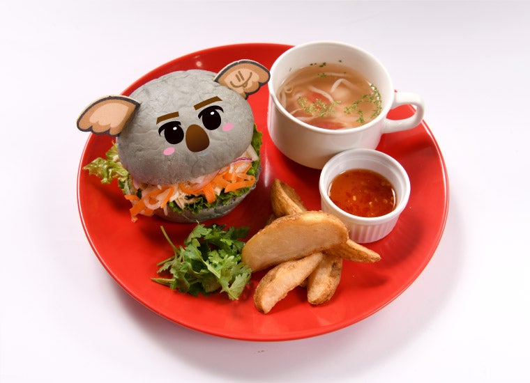 コアラクンバインミー風バーガー￥1,590／画像提供：レッグス