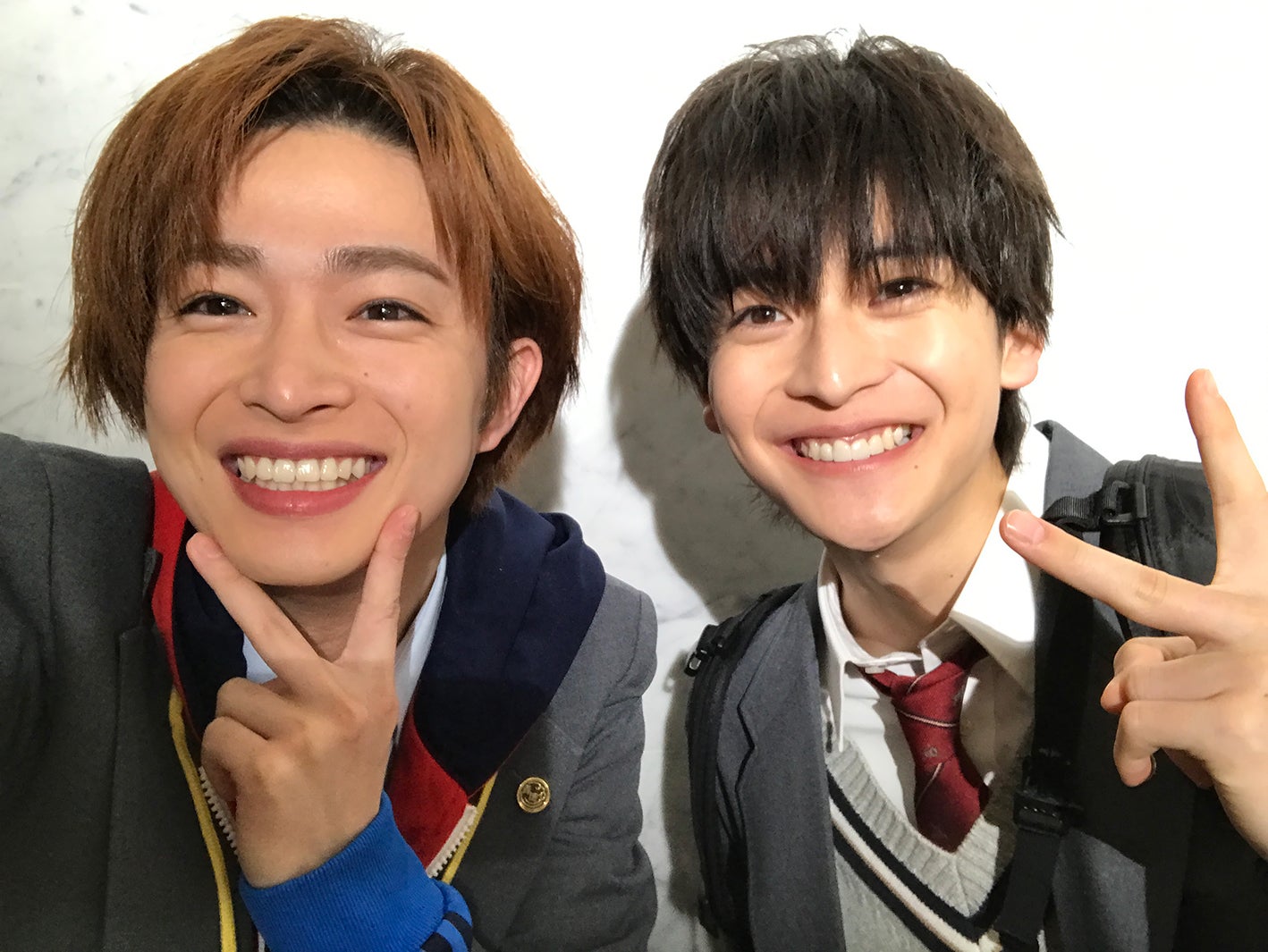 曽田陵介、高橋文哉（C）2023「交換ウソ日記」製作委員会