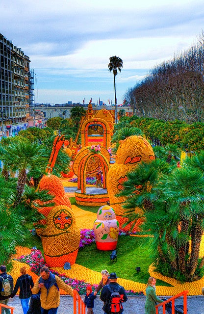 La fête du citron á Menton by Fredrik Enestad