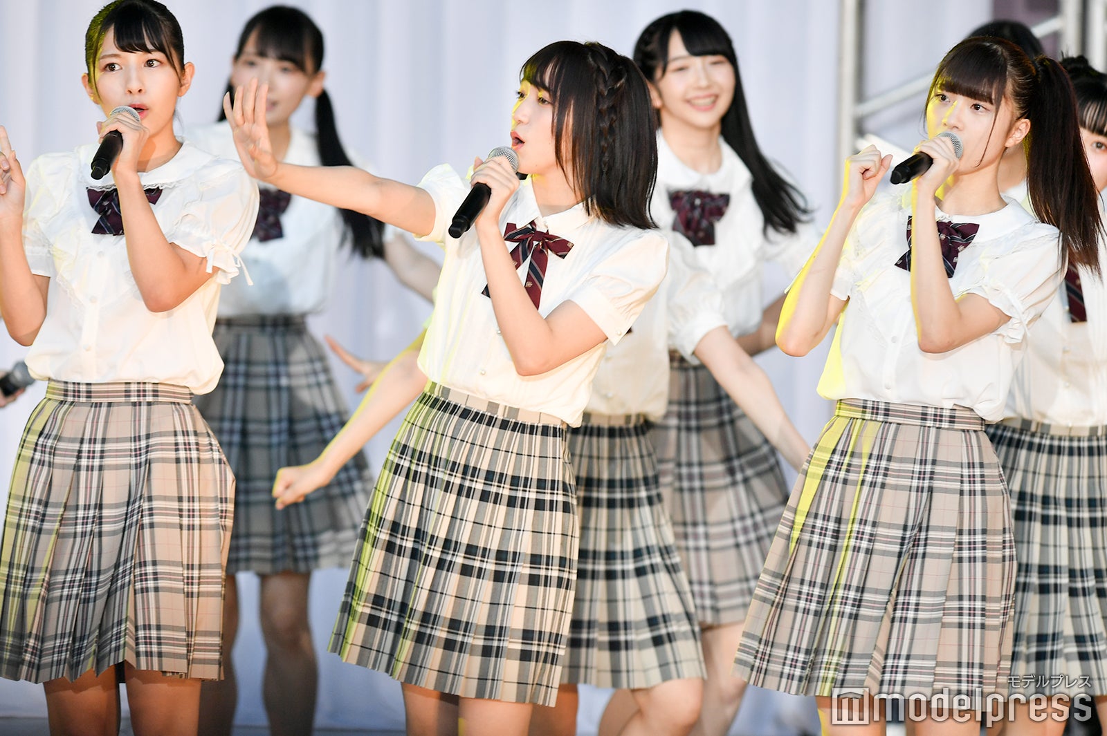 河口夏音、野口衣織、菅波美玲／＝LOVE ≠ME スペシャルコンサート「24 girls」 （C）モデルプレス