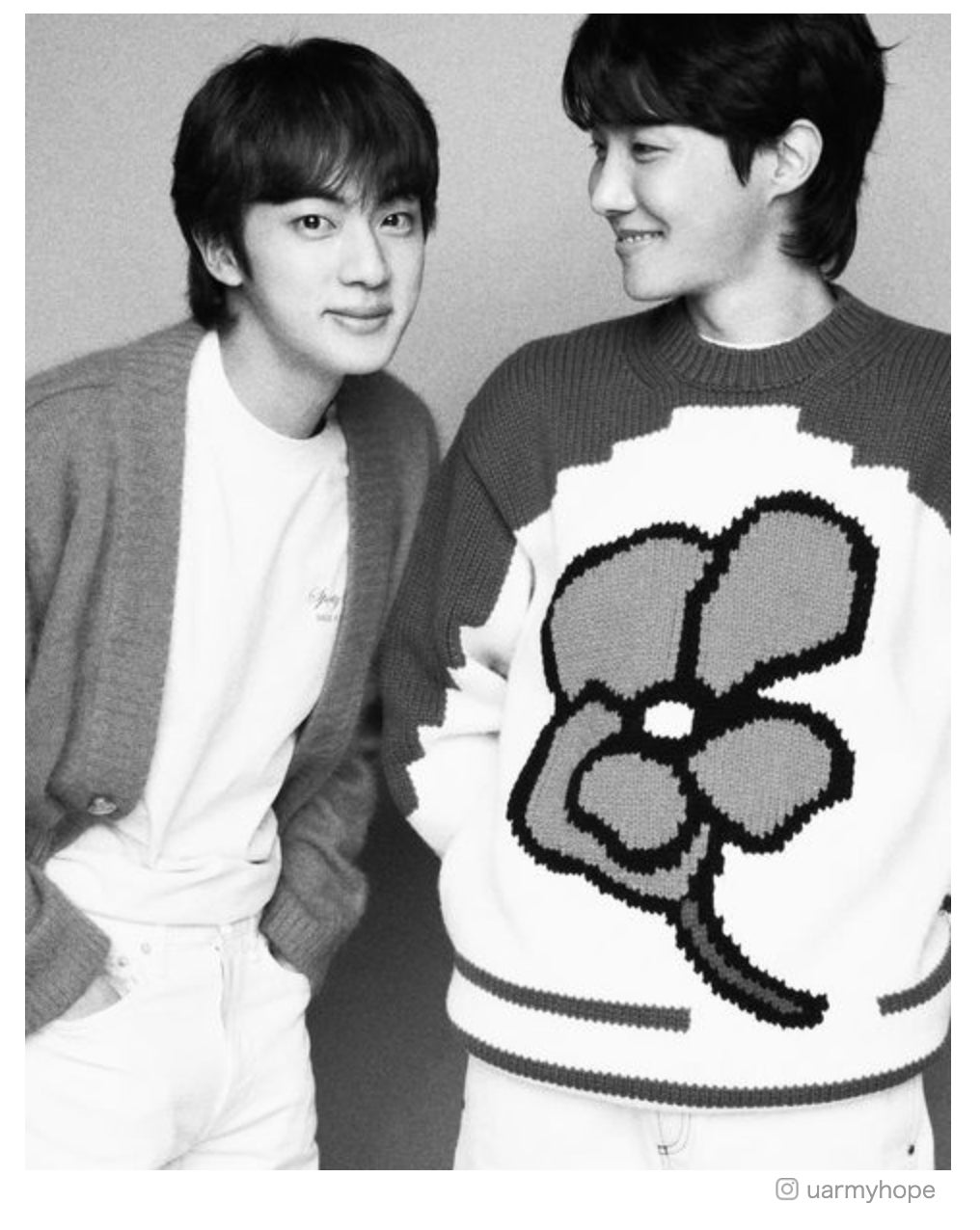 BTS・J-HOPE、軍入隊JINとの“最後の晩餐”ショット公開  愛あるメッセージにファン涙