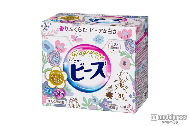 パッケージにはムーミンキャラたちが顔をのぞかせる