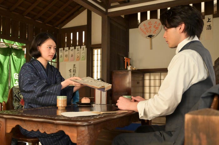 上坂樹里、中村倫也「風、薫る」第126話(C)NHK