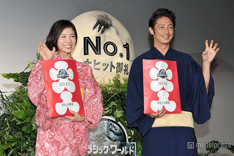 （左から）松岡茉優、玉木宏