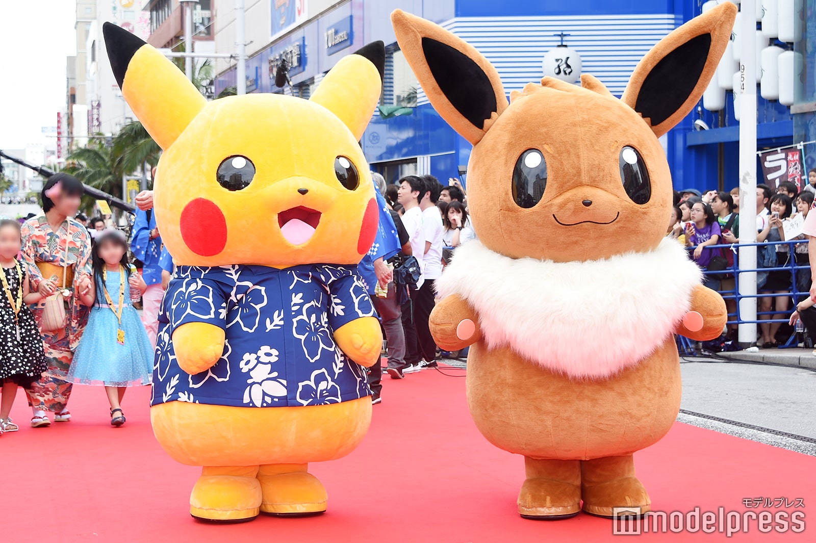 ピカチュウ＆イーブイ （C）モデルプレス