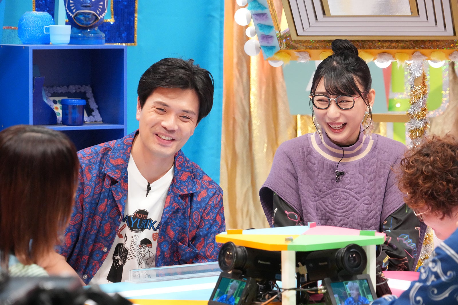 阪本、ハシヤスメ・アツコ（C）中京テレビ