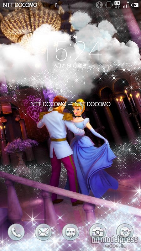 ロックスクリーンウェザー（くもり）／イメージ