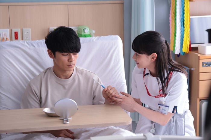 眞栄田郷敦、夏子「366日」第5話より(C)フジテレビ