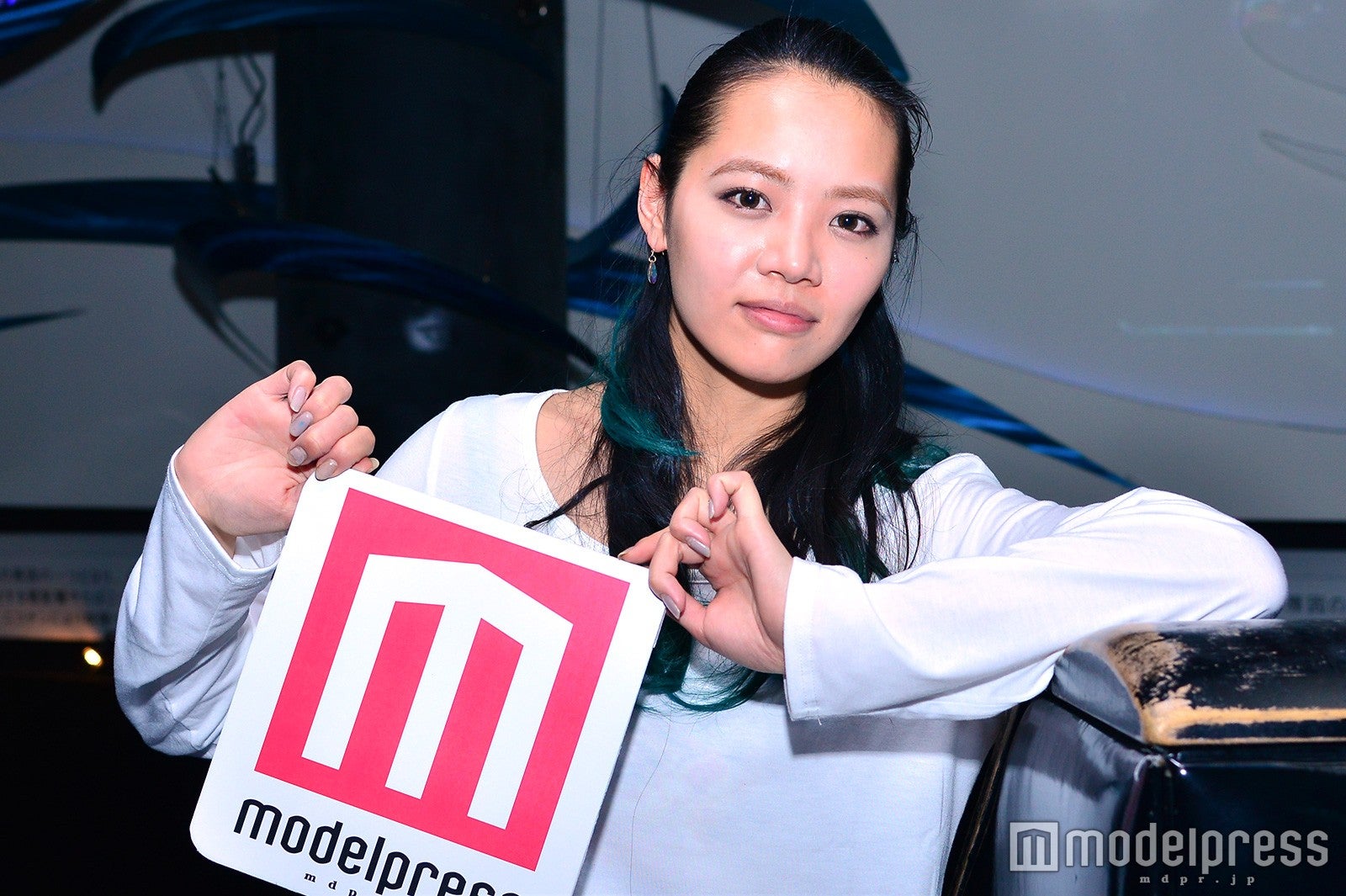 モデルプレスのインタビューに応じたa.k.a音Solar. （C）モデルプレス