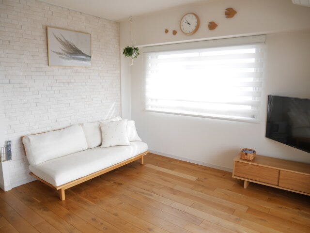 床置きゼロのリビング 床置きゼロのリビング