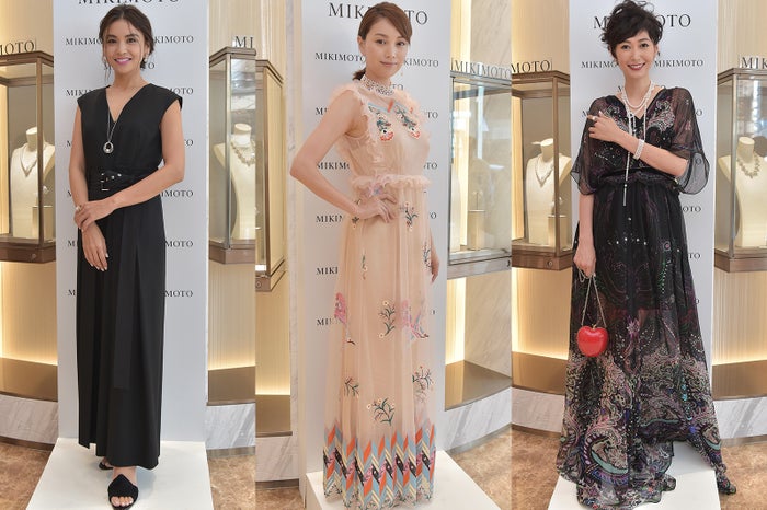 蛯原友里 滝沢眞規子 田丸麻紀がドレスアップで華やか集結 輝き放つ モデルプレス
