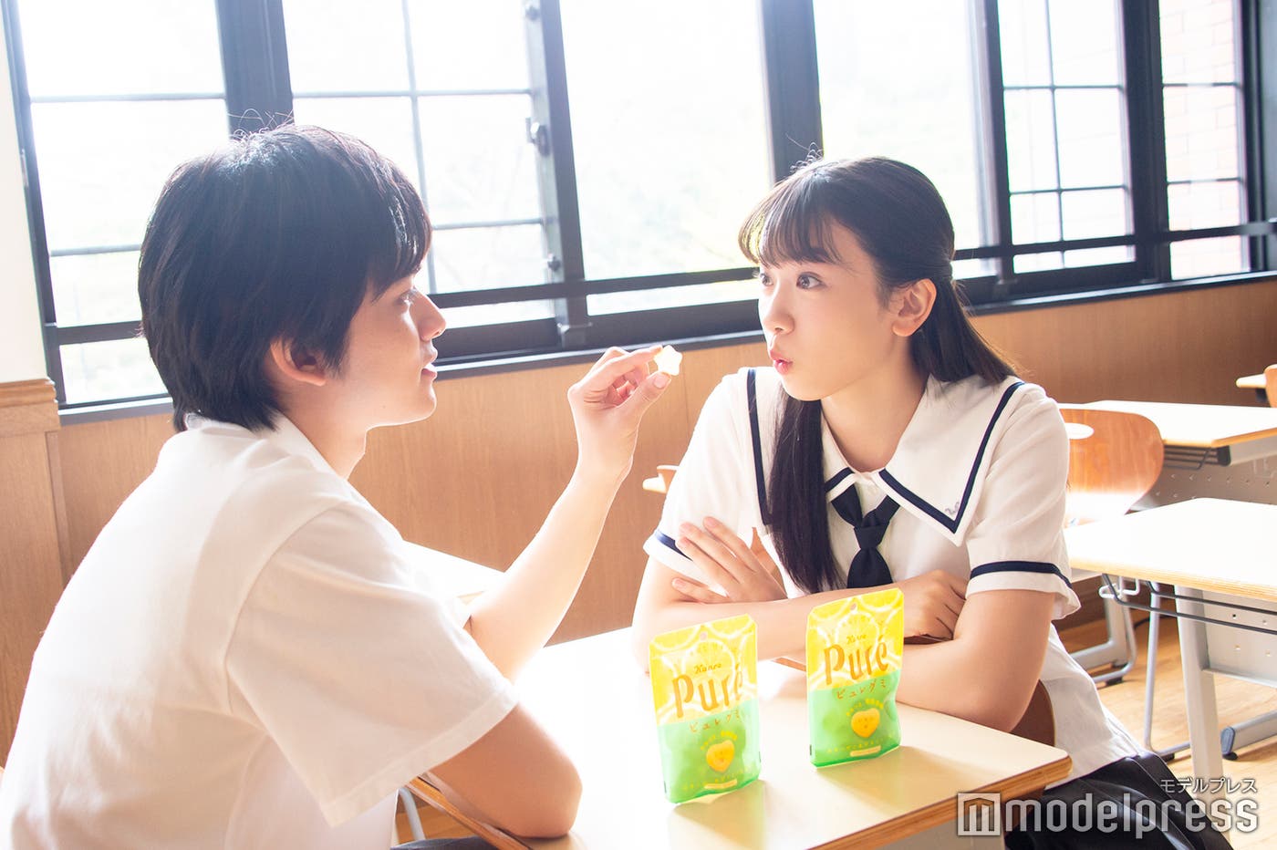 「ピュレグミ」の甘ずっぱさに驚き(C)モデルプレス