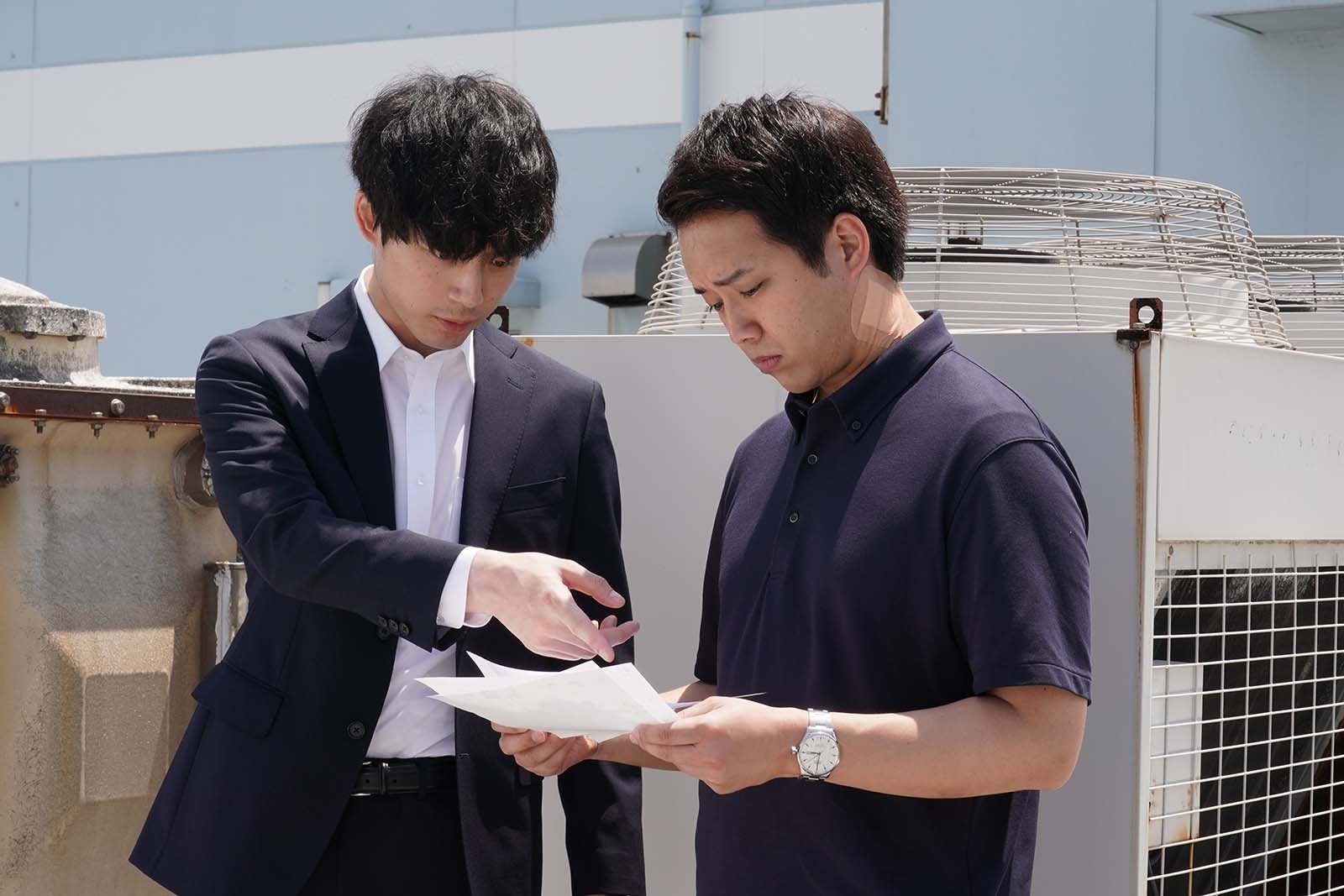 坂口健太郎「CODE―願いの代償―」第3話より（C）読売テレビ・日本テレビ