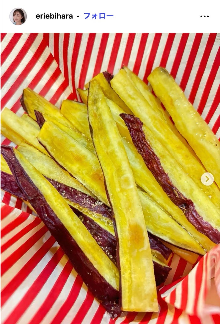 蛯原英里Instagramより