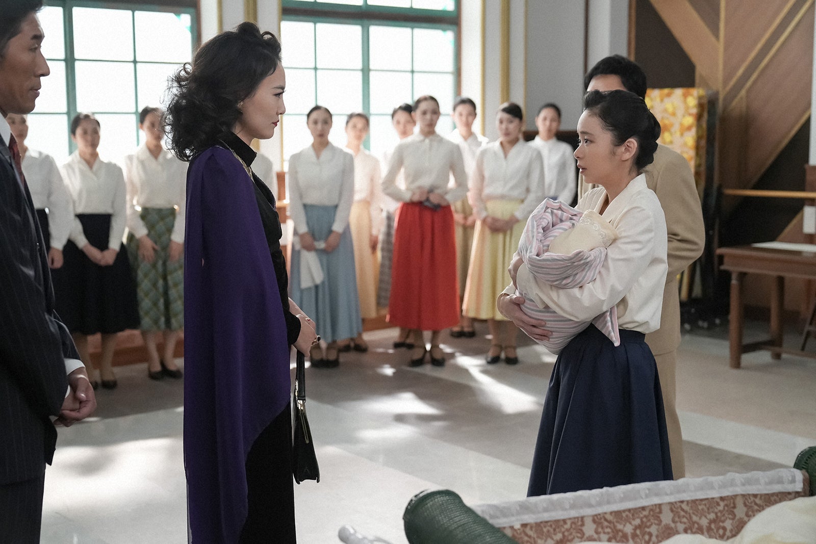 田村裕、菊池凛子、趣里、草なぎ剛「ブギウギ」第91話（C）NHK