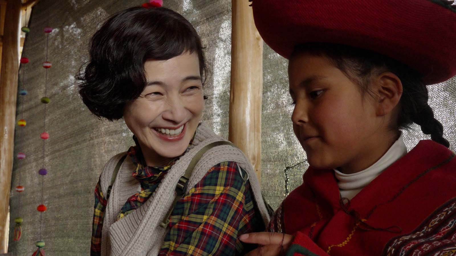 安田成美「憲武 成美の 南米・インカ 夫婦道」（C）NHK