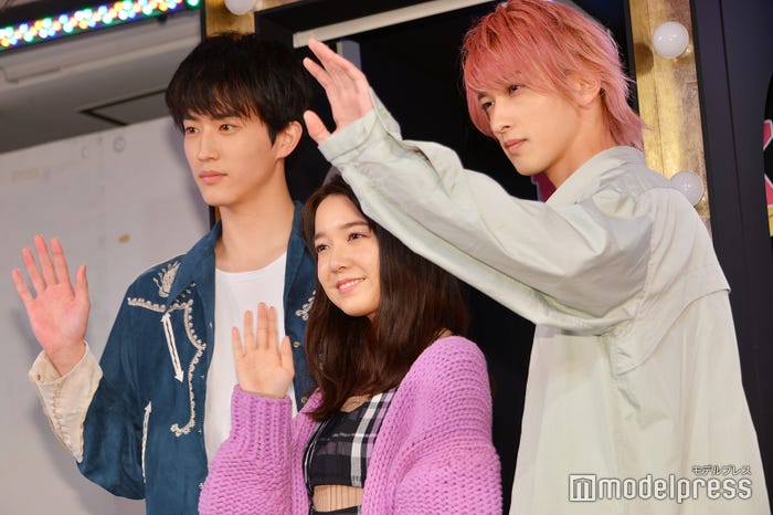 (左から)杉野遥亮、上白石萌音、横浜流星(C)モデルプレス