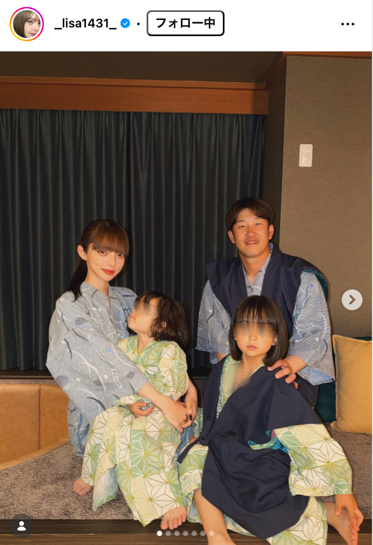 渡辺リサInstagramより